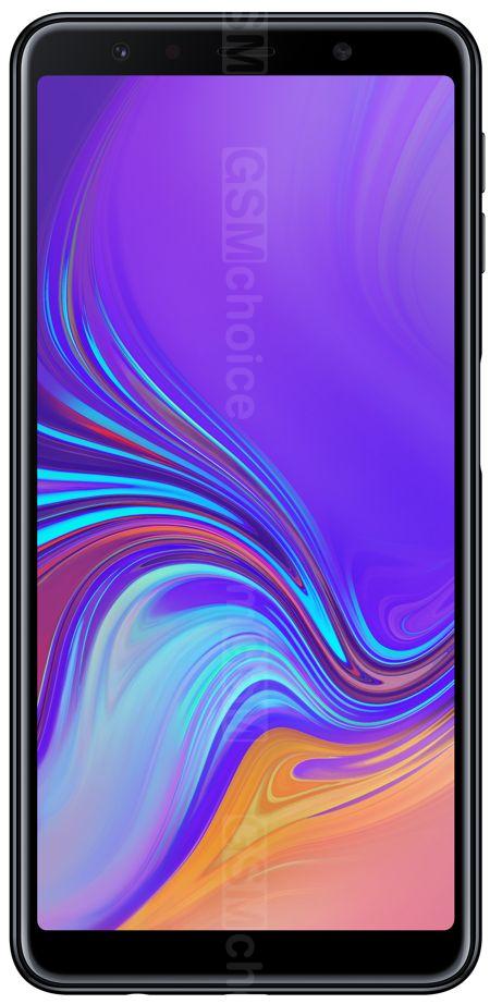 SAMSUNG - Galaxy A7 ブルー 64 GB simフリー Samsung Galaxy A7 (2018) Dual SIM 64GB Niebieski, Bez