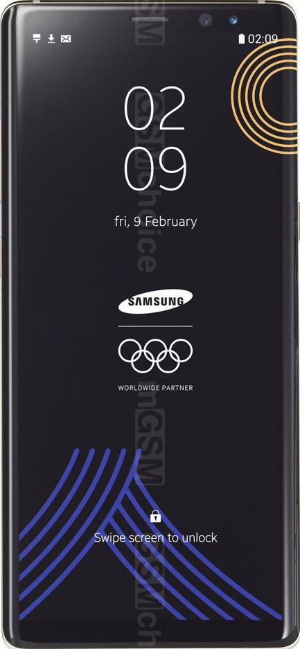 Samsung Galaxy Note8 Olympic Edition Samsung Galaxy Note8 Olympic Edition