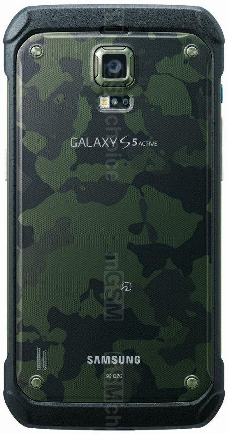 NTTdocomo - SAMSUNG　SC-02G NTTドコモ SC－02G GALAXY S5 Active モックアップ 2