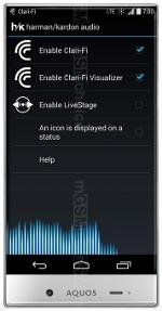 Galeria zdjęć telefonu Sharp Aquos Crystal