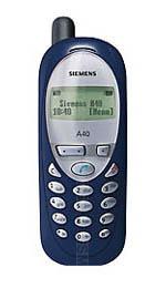 Galeria zdjęć telefonu Siemens A40