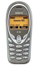 Galeria zdjęć telefonu Siemens A55