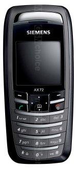 Galeria zdjęć telefonu Siemens AX72