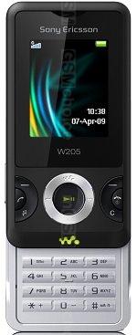 Galeria zdjęć telefonu Sony Ericsson W205