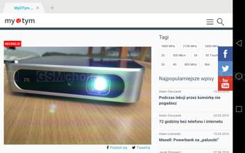 Strony www w poziomie... Strony www w poziomie...