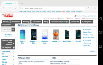 Strony www w poziomie... Strony www w poziomie...