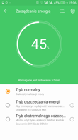Tryby oszczędzania energii