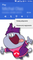 Dialer, połączenia głosowe i wprowadzanie tekstu