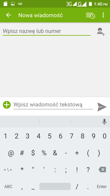 Dialer, połączenia głosowe i wprowadzanie tekstu