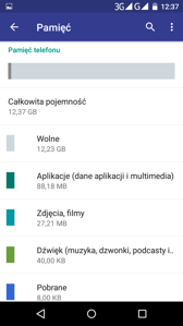 Pamieć, wykorzystanie RAM-u i menu aplikacji