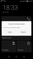 Jest tryb oszczędny, choć baterii oszczędzać nie trzeba