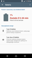 Tryby oszczędzania energii i SoT