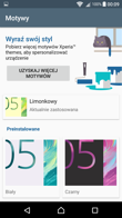 Personalizacja interfejsu
