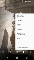 Aplikacja Album - przeglądanie i edycja zdjęć