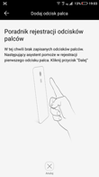 Zarządzanie odciskami palców