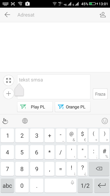 Wprowadzanie tekstu - klawiatura TouchPal