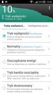 Menedżer urządzenia z możliwością kontrolowania uruchamianych automatycznie aplikacji i trybami oszczędzania baterii