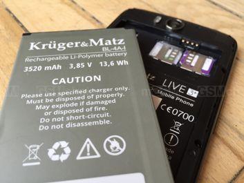 Jednego akumulatora w ogóle nie widać Jednego akumulatora w ogóle nie widać