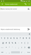 Dual-SIM, Aero2 i wprowadzanie tekstu