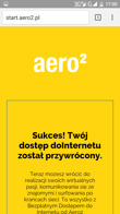 Dual-SIM, Aero2 i wprowadzanie tekstu