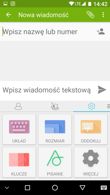 Opcje klawiatury SwiftKey