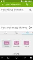 Opcje klawiatury SwiftKey