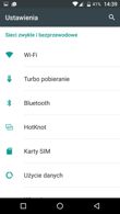 Multitasking, kalkulator, ustawienia, pamięć