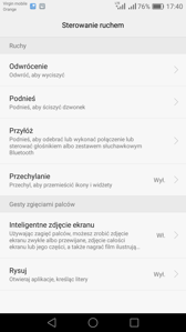 Mnogość funkcji w zakładce Inteligentna pomoc