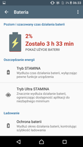 Czas pracy z włączonym wyświetlaczem (SoT)