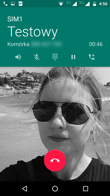 Dialer, połączenia głosowe i wprowadzanie tektów