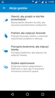 Aplikacja Moto z funkcjami Moto Actions (gesty) i Moto Display (powiadomienia na zablokowanym ekranie)