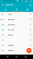 Aplikacja Radio FM