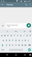 Dialer, połączenia głosowe i wprowadzanie tektów