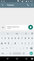 Dialer, połączenia głosowe i wprowadzanie tektów