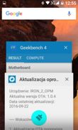 Wielozadaniowość, ustawienia, bateria
