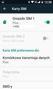 DualSIM, dialer, kontakty i SMS