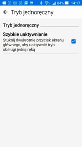Ustawienia, ZenMotion, biometria