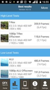 Wyniki benchmarków Wyniki benchmarków