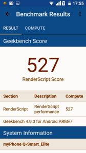Wyniki benchmarków Wyniki benchmarków