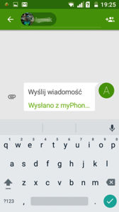 Aplikacja SMS i telefonu, opcje DualSIM Aplikacja SMS i telefonu, opcje DualSIM