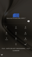 Menu telefonu - raczej bez niespodzianek