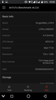 Wynki benchmarku