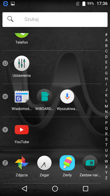 Brak tu tradycyjnego menu aplikacji
