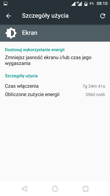 Czas pracy z włączonym ekranem (SoT)
