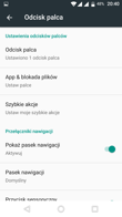 Zarządzanie odciskami palców