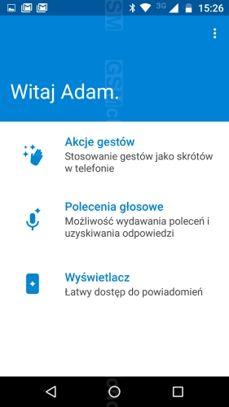 Dodatkowe opcje sterowania
