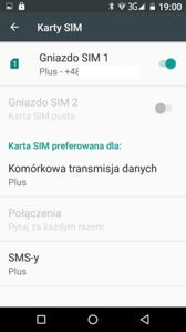 Ustawienia, gesty Ustawienia, gesty