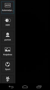 Menu aparatu głównego Menu aparatu głównego