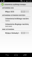 Obsługa gestów | Szybki dostęp | Klawisz SOS | Przykład słabego tłumaczenia w Menadżerze plików Obsługa gestów | Szybki dostęp | Klawisz SOS | Przykład słabego tłumaczenia w Menadżerze plików