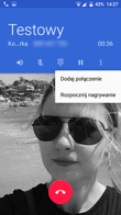 Dialer | Połączenia głosowe | Wprowadzanie tekstu